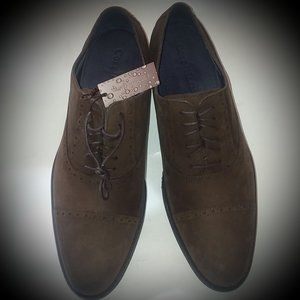 # 27 New Waterproof Suede B. Cole Haan Derby Shoes